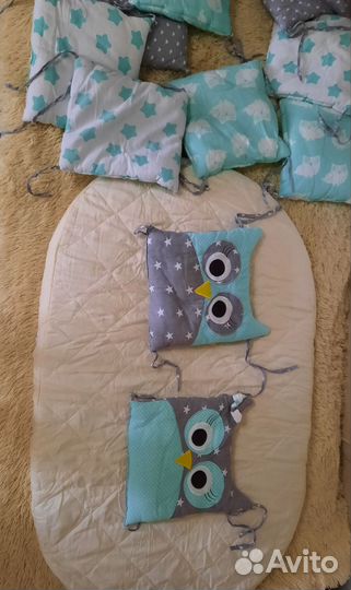 Матрас детский круглый и овальный