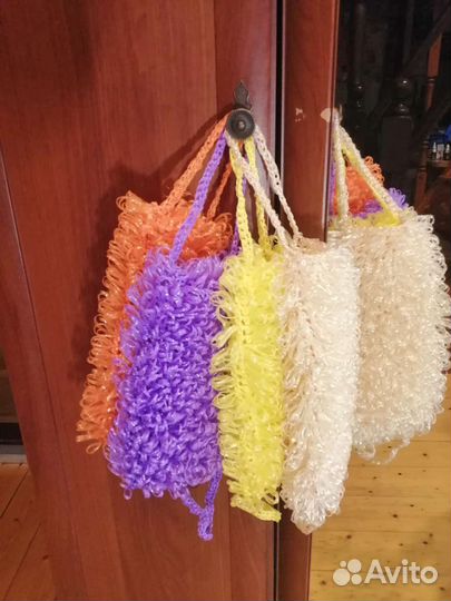 Мочалки ручной работы