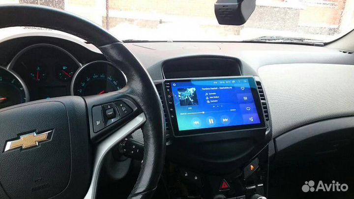 Chevrolet Cruze android штатная магнитола teyes