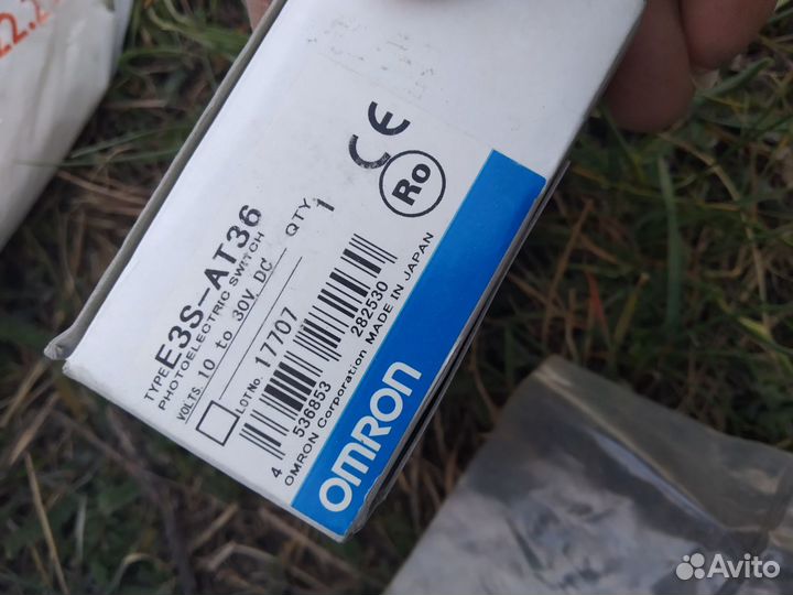 Оптические и индукционные датчики omron