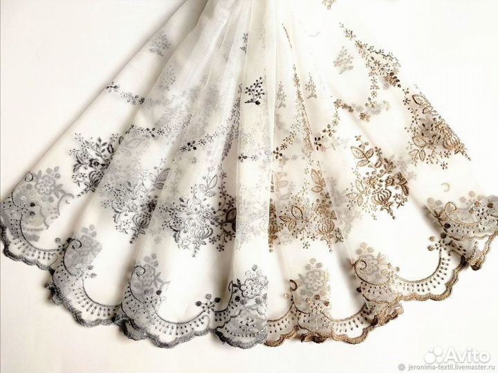 Элегантный тюль-сеточка Цветочная корзинка