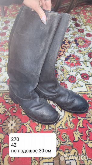Сапоги кирзовые бу