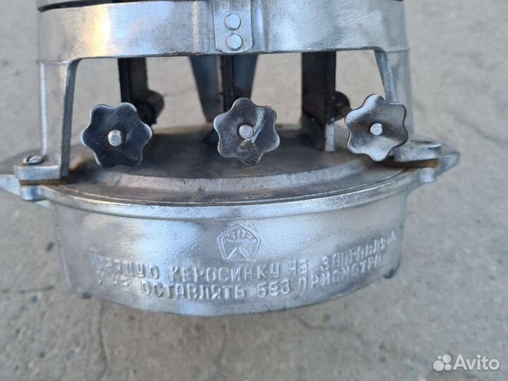 Керосинка трехфитильная СССР