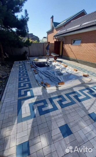 Плитка тротуарная,брусчатка