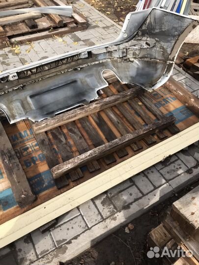 Бампер задний на Ауди Q5