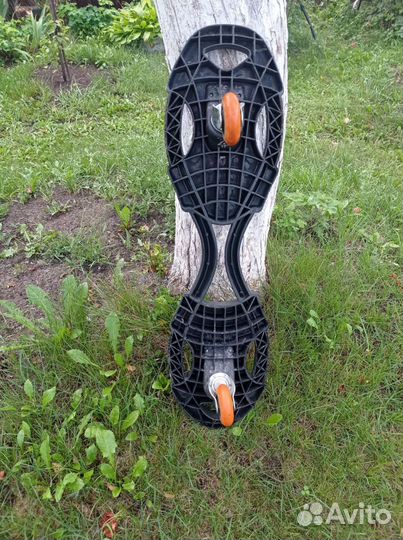 Скейт на двух колесах