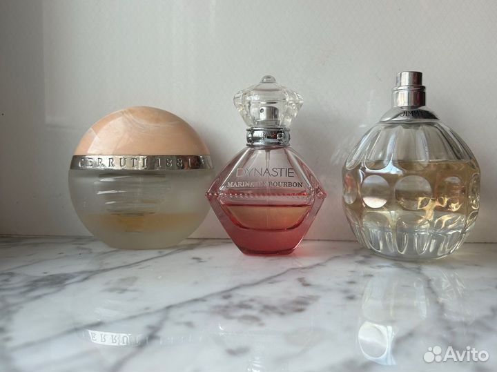 Духи женские остатки Attar Ajmal D&G Jimmy Choo