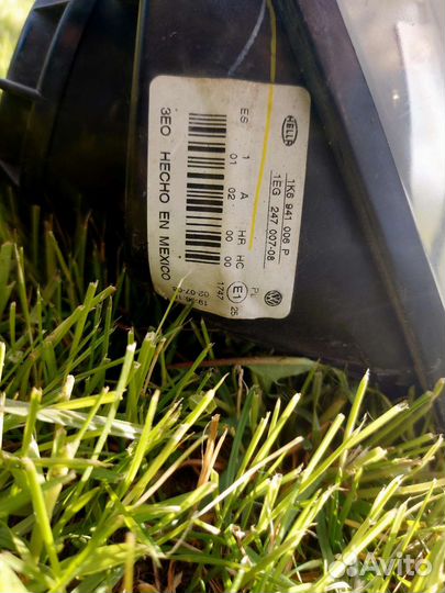 Фары volkswagen jetta