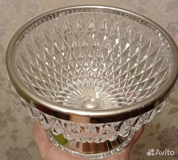 Ваза хрустальная СССР