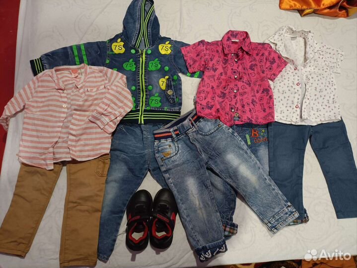 Вещи пакетом на мальчика 2 3 года