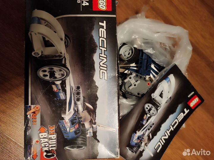Оригинал Lego technic 42033 42034 42046 42047
