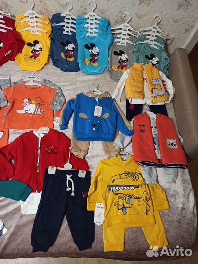 Вещи на мальчика от 62-68-74-80см