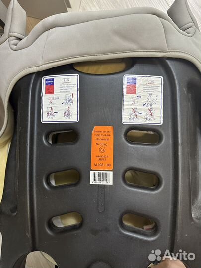 Детский кресло и бустер