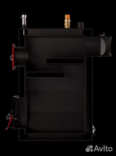 Твердотопливный котёл 65 квт