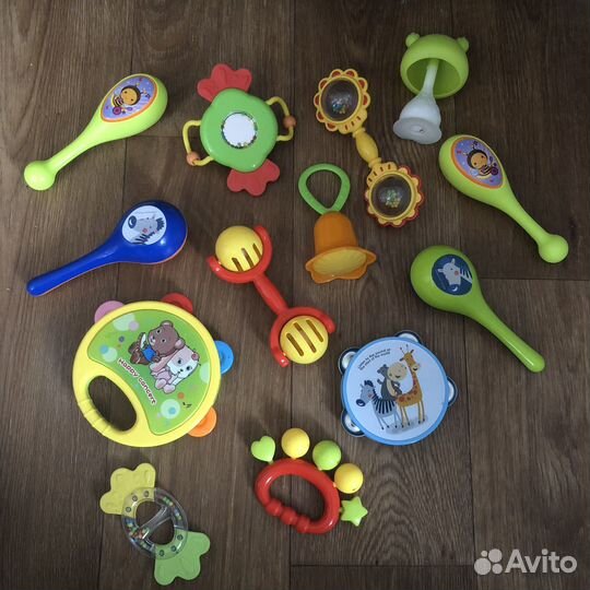 Погремушки+игрушки