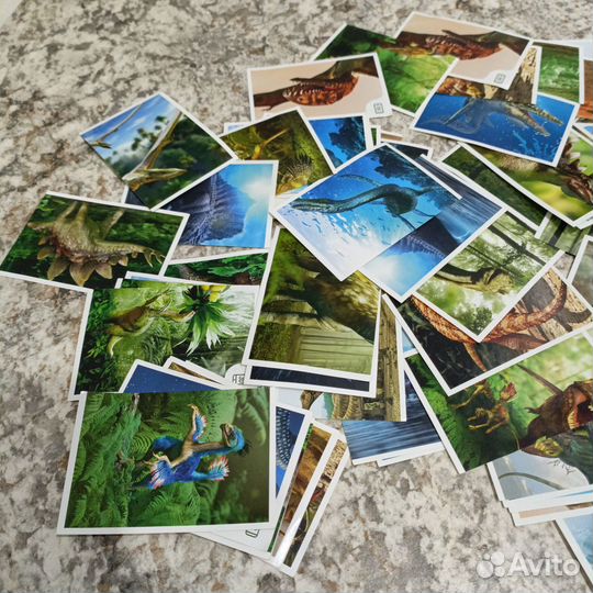 Наклейки динозавров дикси