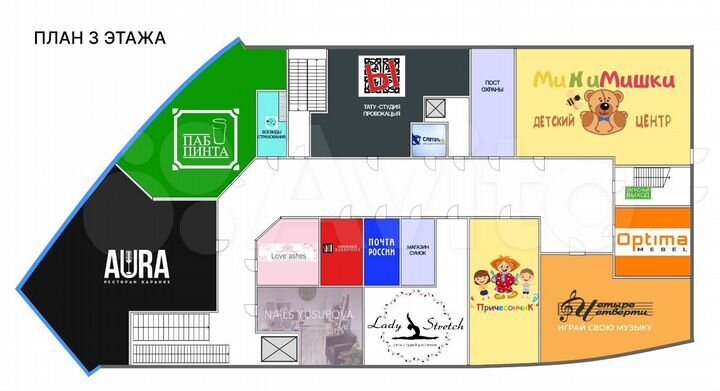Торговая площадь, 15.4 м²
