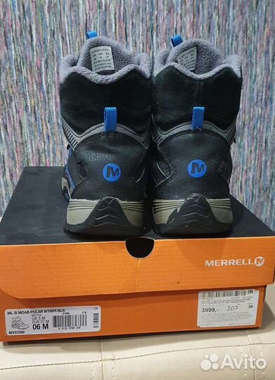 Ботинки утеплённые merrell