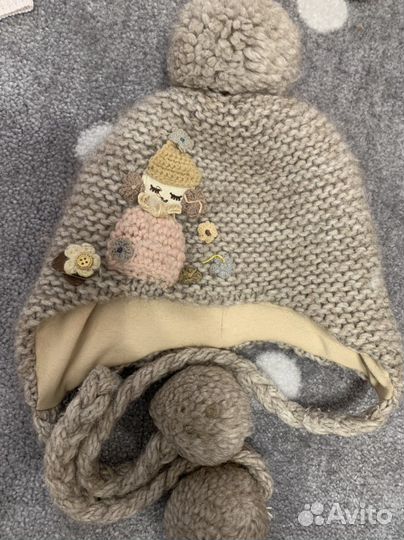 Шапка для девочки mothercare