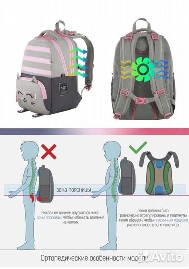 Рюкзак школьный ортопедический sternbauer