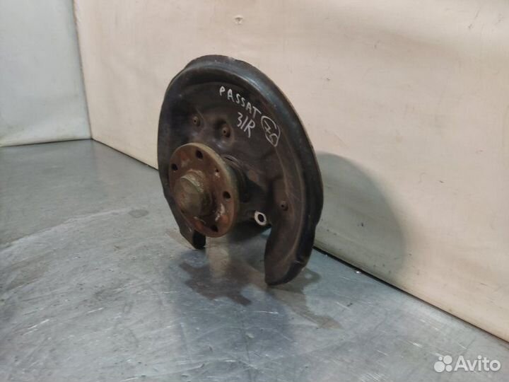 Кулак поворотный ступица в сборе задний правый