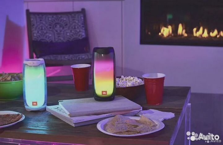 Колонка JBL Go Charge 3/4 + наушники Monster Beats