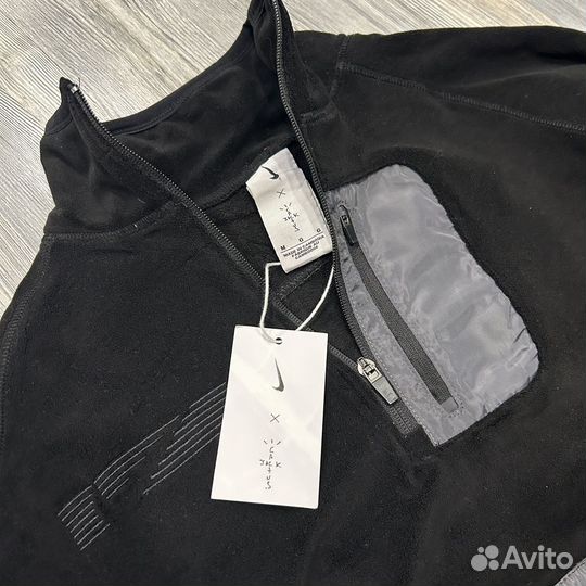 Флисовый анорак polartec Nike x cactus Jack