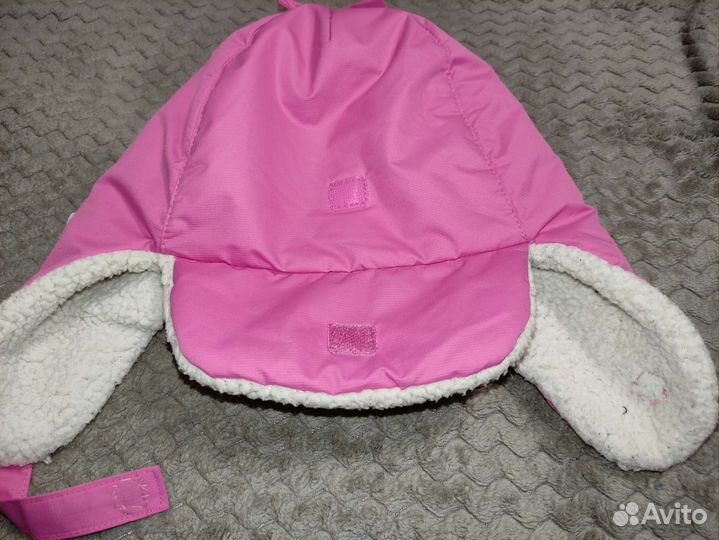 Шапка зимняя для девочки 52 54