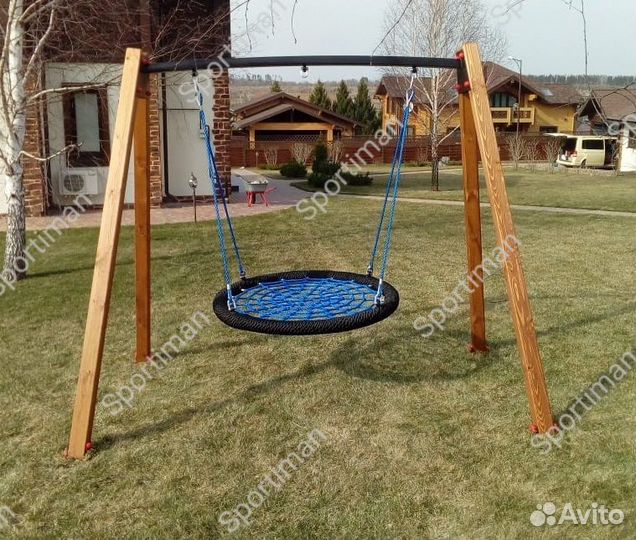 Каркас + качели гнездо