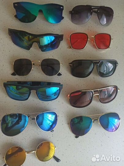 Очки солнцезащитные мужские и женские