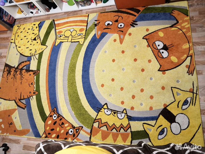 Детский ковер с котами kinder 2x3