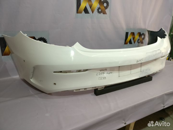 Mercedes w205 купэ бампер задний