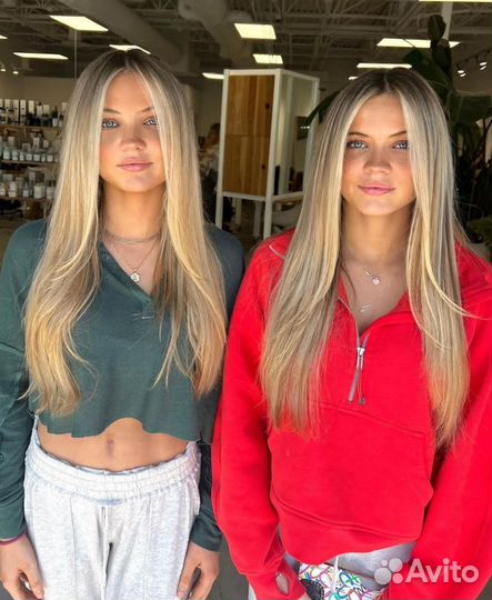 Окрашивание волос Airtouch