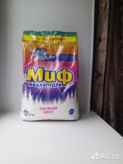 Стиральный порошок миф 6кг