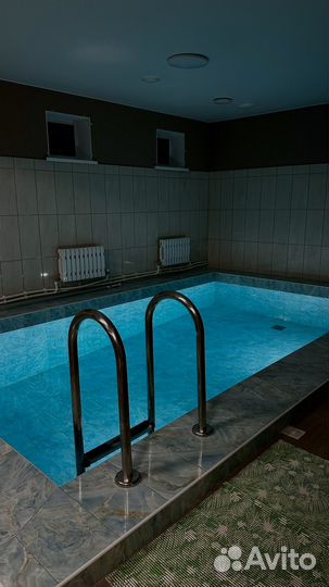 Русская баня с бассейном