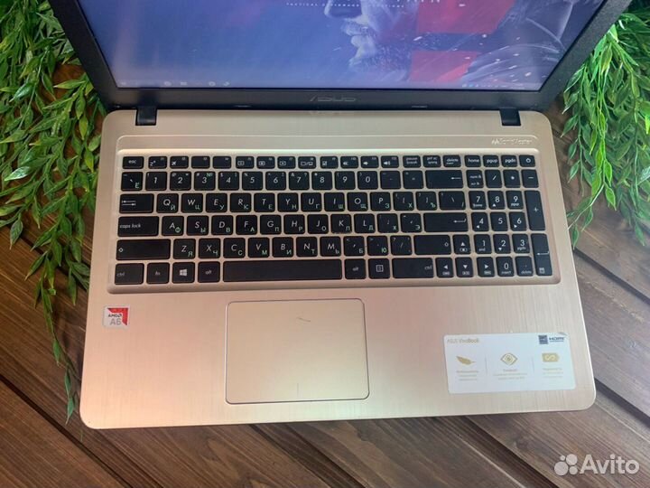 Быстрый ноутбук asus A6-9225/8Gb/hdd1000