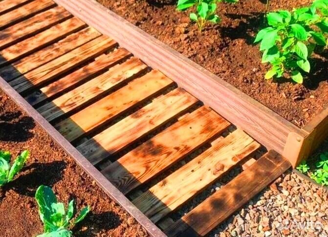 Террасная доска из дпк мелкий вельвет