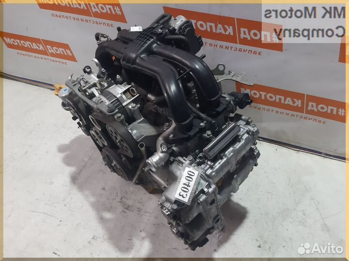 Двигатель FB16 1.6 2WD Subaru Impreza 4