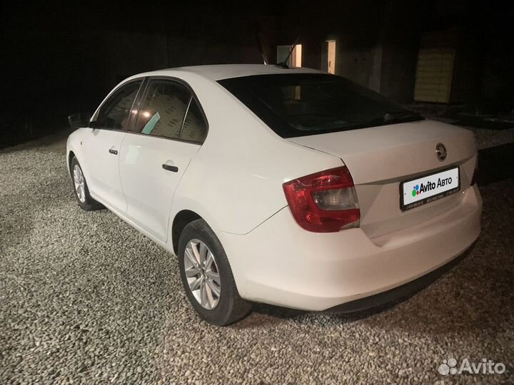 Skoda Rapid 1.6 AT, 2017, 230 000 км