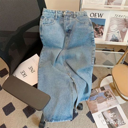 Джинсовая юбка