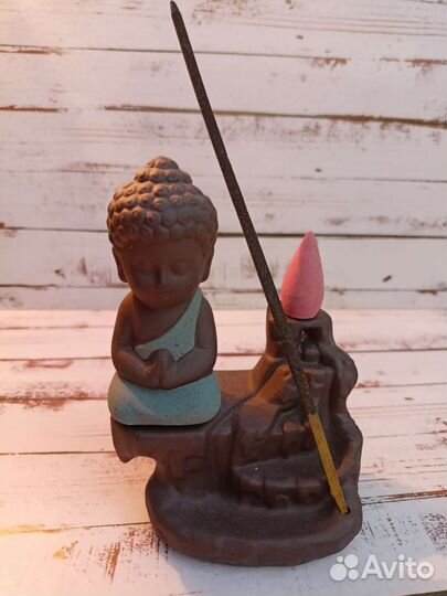 Благовония стелющийся дым подставка ароманабор