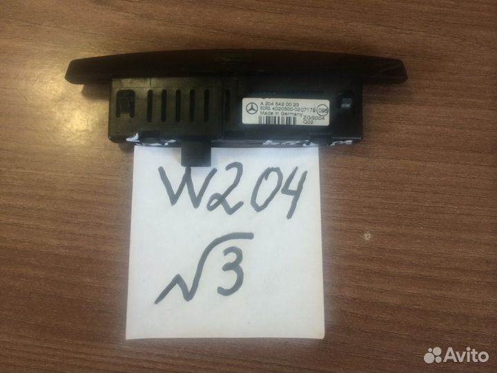 Дисплей парктроника Mercedes C W204