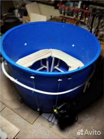 Большая купель бассейн для бани