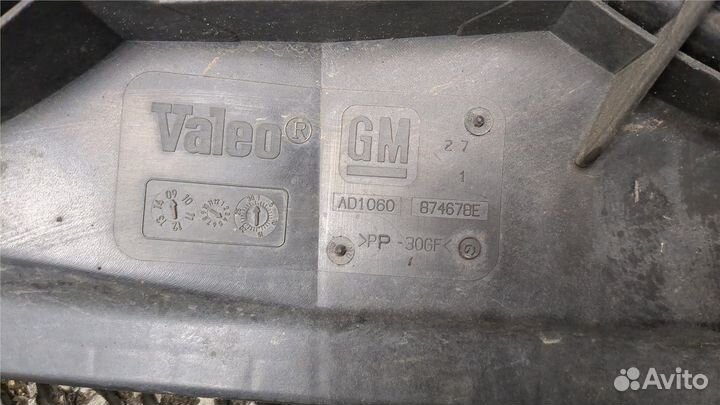 Вентилятор радиатора Saab 9-3, 2009