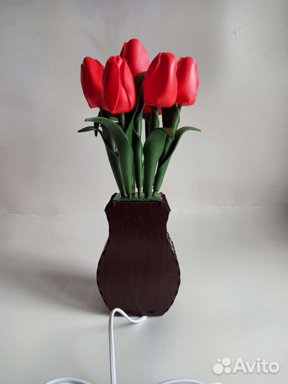 Светильник настольный ручной работы