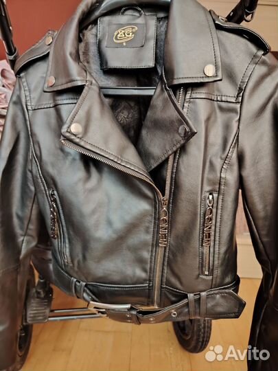 Куртка кожаная женская 42 44