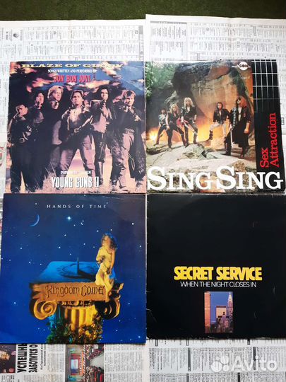 Виниловые пластинки - judas priest, A-HA, и др