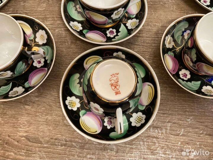 Чайный сервиз вербилки СССР