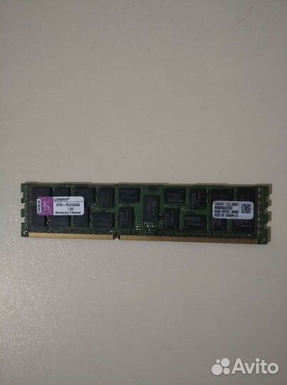 DDR3 4 гб 1333 eсс сервер