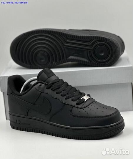 Кроссовки Nike Air Force Low Black (Арт.31808)